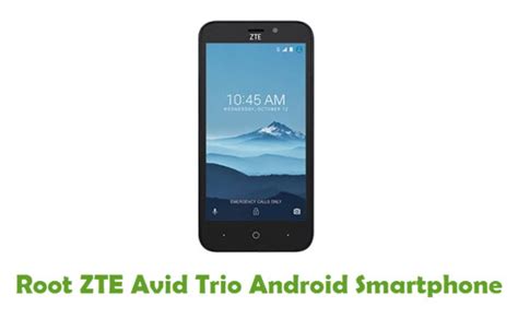 You should know we do suggest you root your zte devices with kingoroot apk, because it is no need of connecting your computer. How To Root ZTE Avid Trio Z833 Android Smartphone Without ...