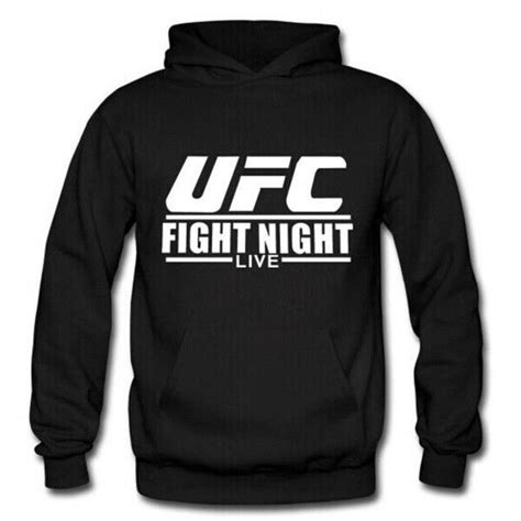 Ufc Boxing Hoodie Unlimited Fighting Winter Sweater Printing Men And