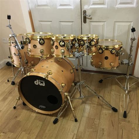 Fully Refurbished Dw Collectors Shell Pack Drum Kit Brand New Evans
