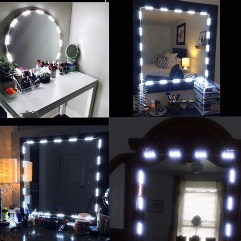 Diy Vanity Mirror With Led Lights Diy Hollywood Style Led Mirror
