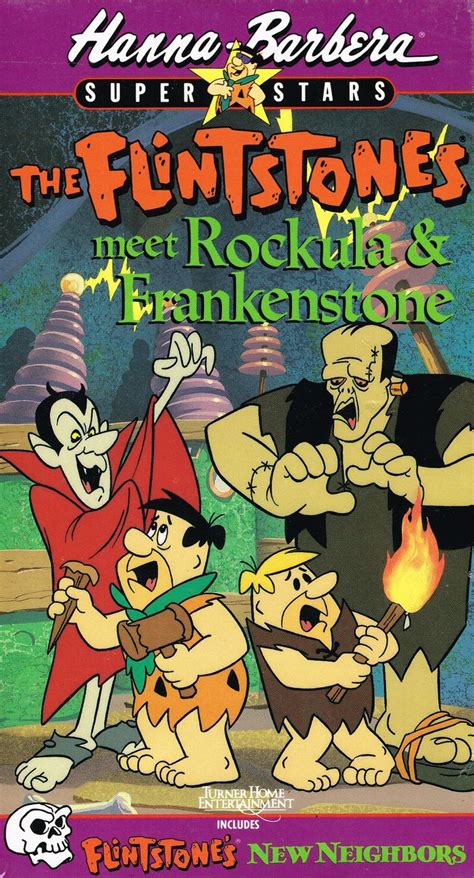 Hanna Barbera Home Video The Flintstones Meet Rockula And Frankenstone