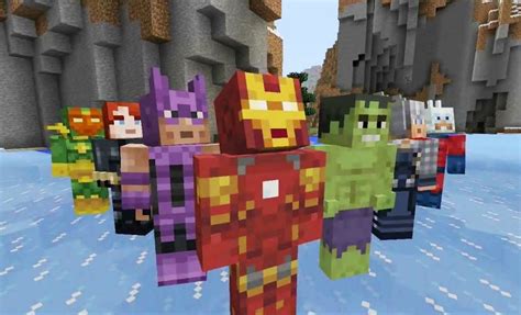 Official Minecraft Marvel Texture Pack