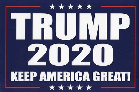 universal affect donald trump 2020 keep america great 45 7 x 30 5 cm kampagnen poster