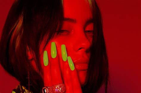 Billie Eilish Red Wallpapers Wallpaper Cave