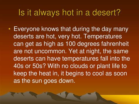 Deserts Ppt Download