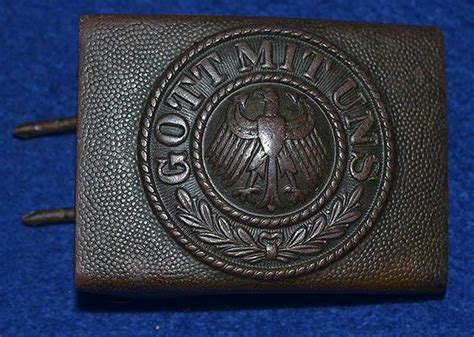 The Old Brigade For Militaria German Army Weimar Republic Belt Buckle