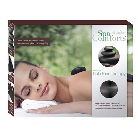 Spa Comforts By Dreamtime Hot Stone Massage Therapy Kit 8 Piece