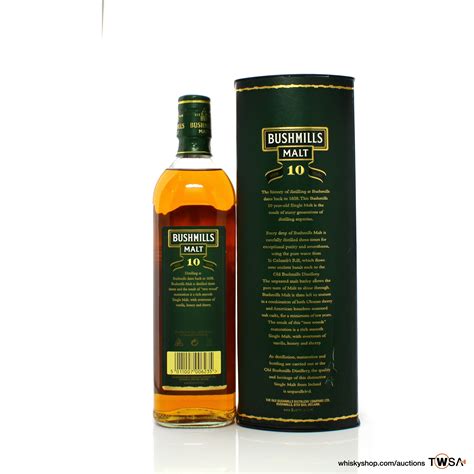 Bushmills 10 Year Old Auction A13086 The Whisky Shop Auctions