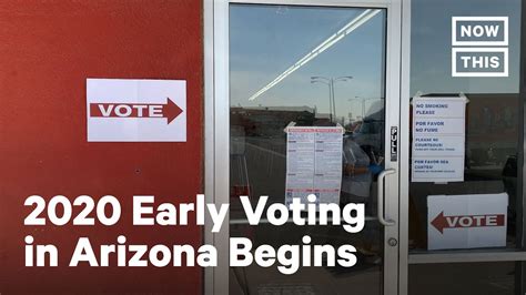 What Early Voting Looks Like In Arizona Nowthis Youtube