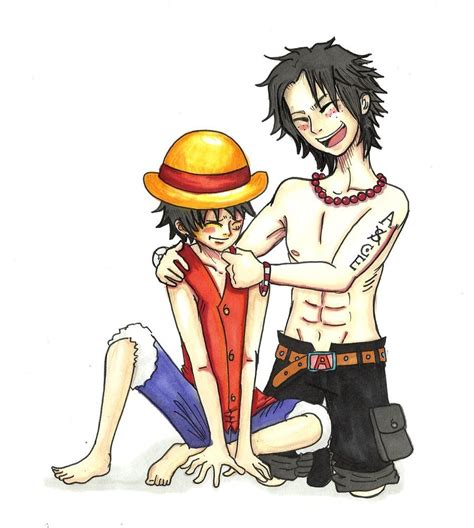 Luffy Brother Ace Luffy And Ace Brothers For Life By ~narutouchiha666 On Deviantart Ace