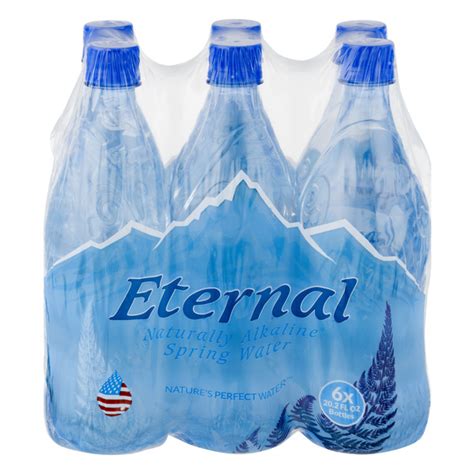 Save On Eternal Alkaline Spring Water 6 Ct Order Online Delivery