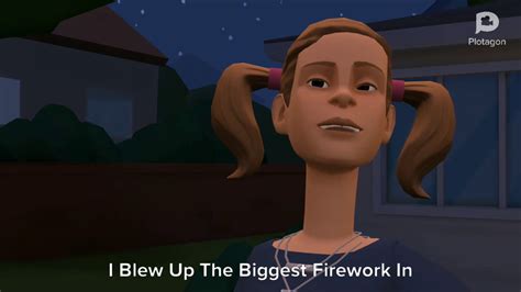 stephanie blows up the biggest firework grounded youtube