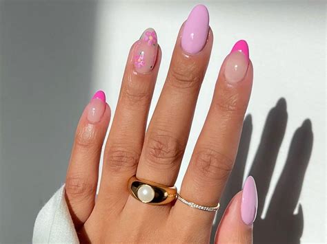 Ombre Pink Nails With Butterflies The Ultimate Spring Manicure Trend