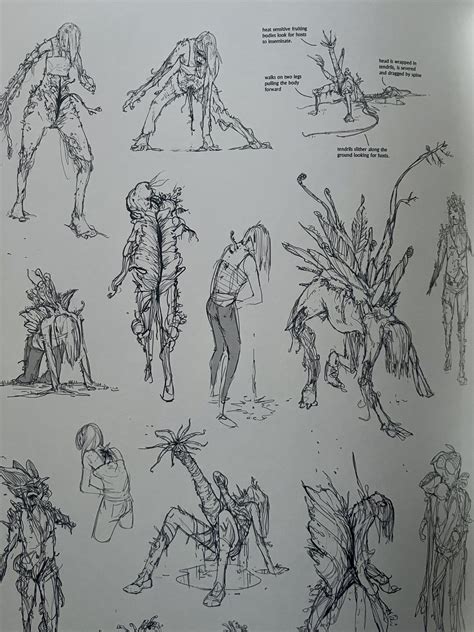 Early Mention Of Tendrils In Tlou Concept Art Rthelastofus