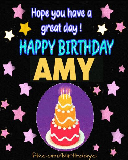 Happy Birthday Amy Birthday Greeting Birthdaykim