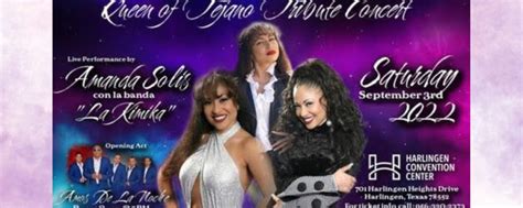 Queen Of Tejano Tribute Concert The Valley Wedding Pages