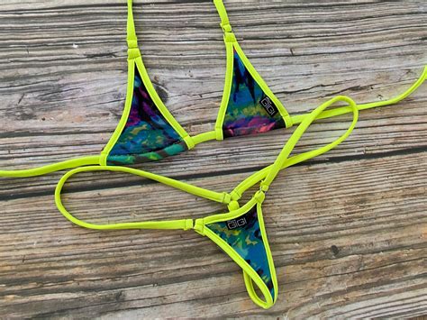 Ultra Nano Venice Beach Micro Bikini G String String Swimwear Etsy