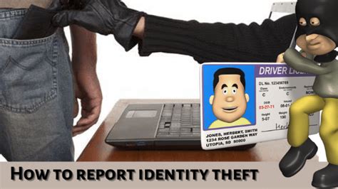 How To Report Identity Theft