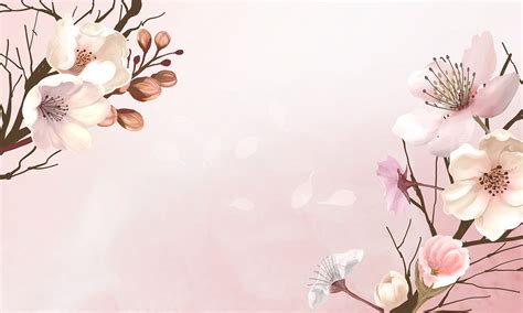 Hand Drawn Of Sakura Flower Free Stock Illustration 405897