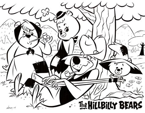 Patrick Owsley Cartoon Art And More Hillbilly Bears