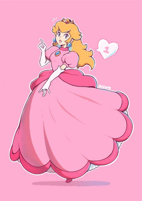 Princess Peach Mario Drawn By Saiwosaiwoproject Danbooru