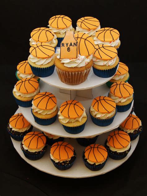Basketball Cupcakes Basketball Cupcakes Basketball Cake Best Chocolate Cupcakes
