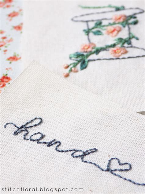 10 basic stitches for hand embroidery - Stitch Floral