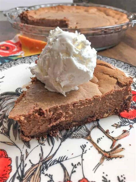 Easy Sweetened Condensed Milk Chocolate Pie Back To My Southern Roots