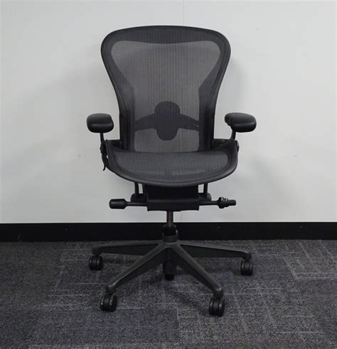 Herman Miller Aeron Remastered Chair Size A Recycled Business Furniture