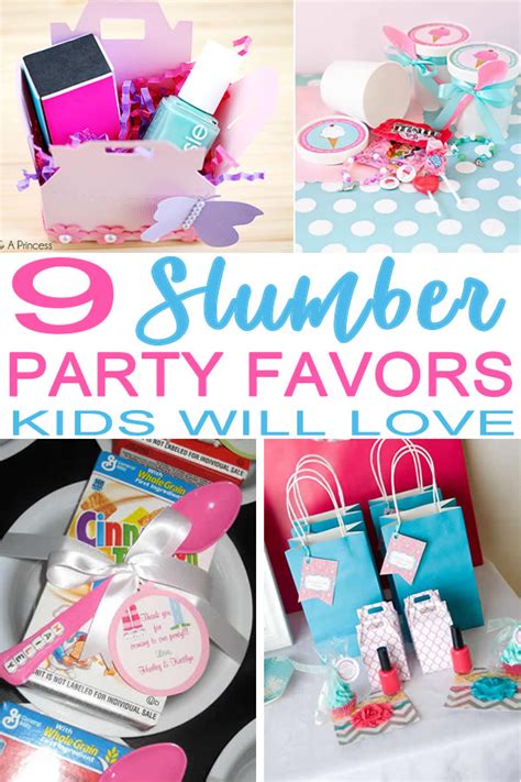 Party And Ting Party Favors And Games Sleepover Party Favor Tween