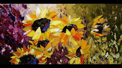 Beautiful Flower Paintings By Lena Karpinsky Youtube