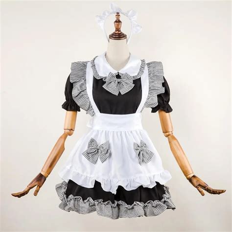 Japan Anime Girl Cute Maid Costume High Babe Babe Outfit Cosplay Fance Dress In Sexy