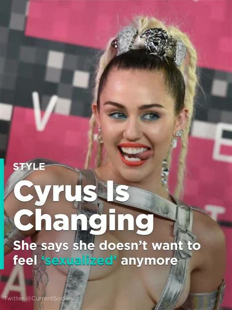 Miley Cyrus Doesn’t Want To Feel ‘sexualized’ Anymore