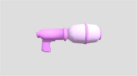 bubble gum gun 3d model by 🎣animol sed🐶 animolsed [69bda0d] sketchfab