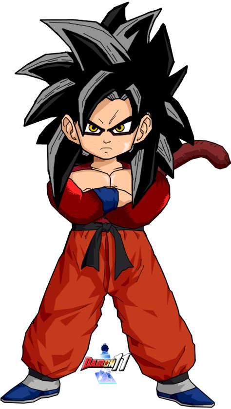 Kid Goku Ssj4 Fixed By Dairon11 On Deviantart