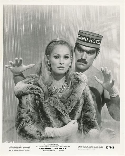 Ursula Andress In Le Dolci Signore Ladiesladies 1967 Ursula Andress As