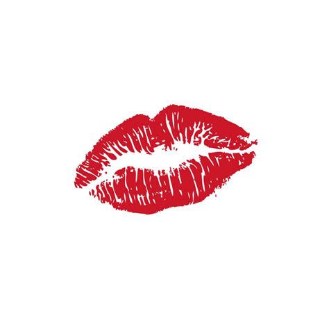 Red Lips Kiss Temporary Tattoo Set 2 Tattoos Tattooicon