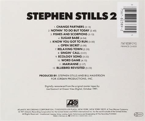 Classic Rock Covers Database Stephen Stills Stephen Stills 2 1971