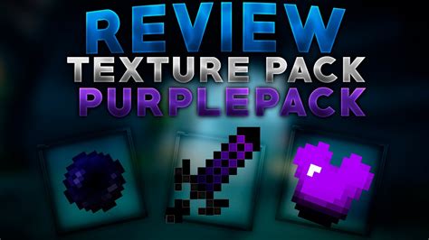 Minecraft Pvp Texture Pack Purple Pack Youtube