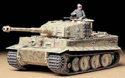 Tamiya German Tiger I Mid Production Tank Plastic Model Military