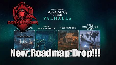 Assassin S Creed Valhalla New Roadmap Drop Youtube