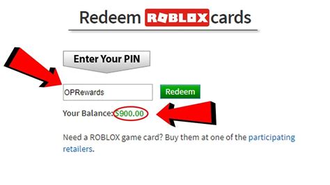 Roblox Redeem Card Pin Vilsquare