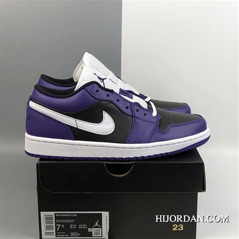 For Sale Air Jordan 1 Low Purple Black 553558 501 Price 8700 Air