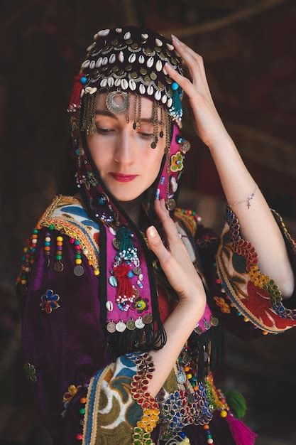 Premium Photo Beautiful Girl Dressed In Turkish National Clothes