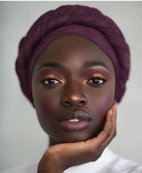 Dark Skin Beauty Dark Skin Makeup Black Beauty Purple Makeup Beautiful Black Girl Beautiful