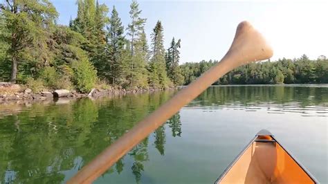 Paddling Clearwater Lake From Campsite 679 To Campsite 681 In The