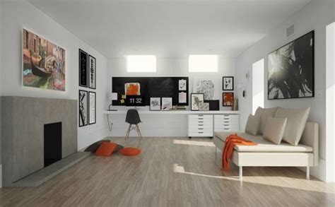 Much like renovating any space or room in your home, converting your basement into an office has its own pros and cons. Image result for basement office | Basement office, 3d ...