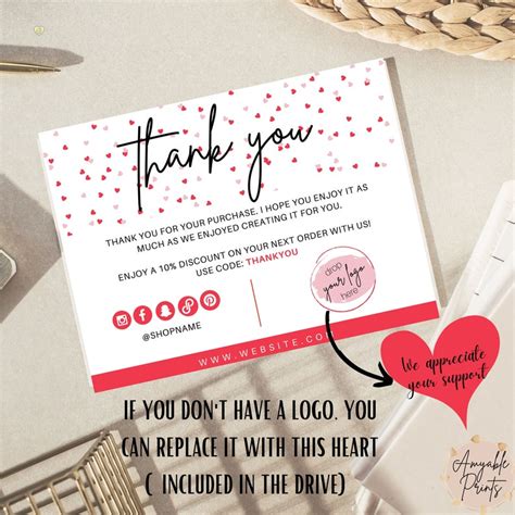 Thank You Business Cards Pin On Thank You Notes Ideas For Ts