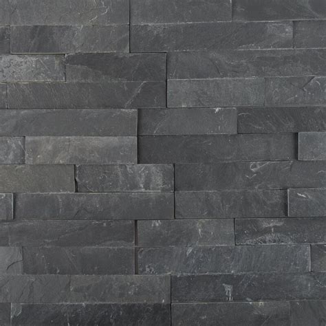 Use diluted general floor cleaner on harder stone floors, such as granite and slate. MSI Premium 6" x 24" Slate Stacked Stone Tile & Reviews | Wayfair