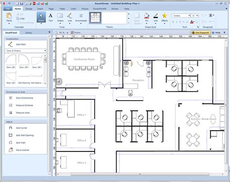 Smartdraw Floor Plan Software Floorplansclick